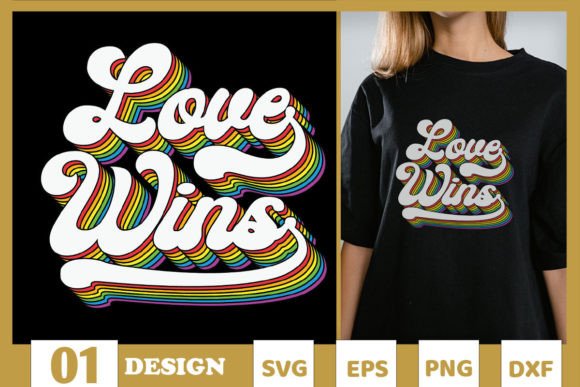 A Graphic Designer's Review of the Love Wins Pride SVG