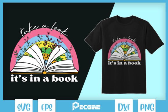 A Rainbow Book Lover SVG Design for Graphic-Driven Crafters