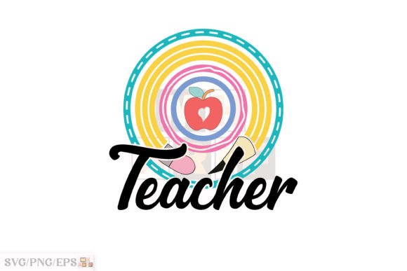 A Review of the Teacher Rainbow Graphics for T-Shirt Designs & Branding