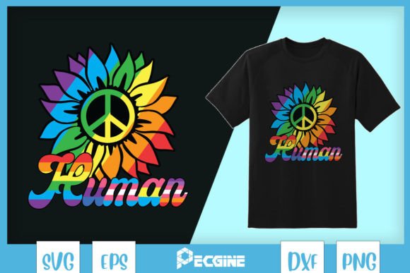 Embroidery Designer's Review: The Human Sunflower Pride SVG