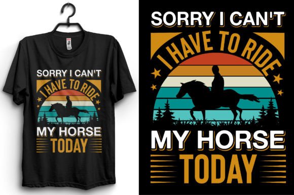 Graphic Assets: Reviewing a Horse T-shirt Design for Professional Use