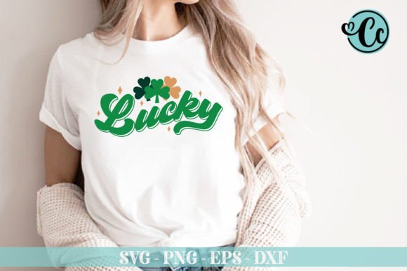 Lucky Shamrock SVG Graphics for Seasonal T-Shirt Designs