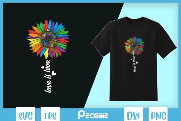 Pride Sunflower Graphics for Modern Blog Design