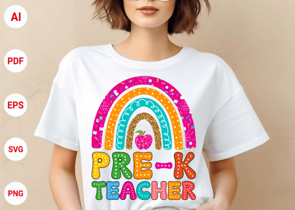Putting the Pre K Teacher Rainbow PNG to the Test