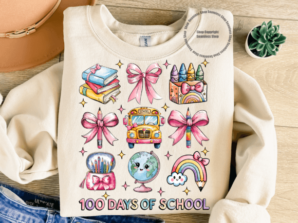 Real Crafter Review: 100 Days of School Rainbow Pencil Graphics