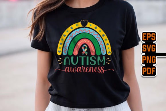 Reviewing the Autism Awareness Rainbow Design for Branding Campaigns